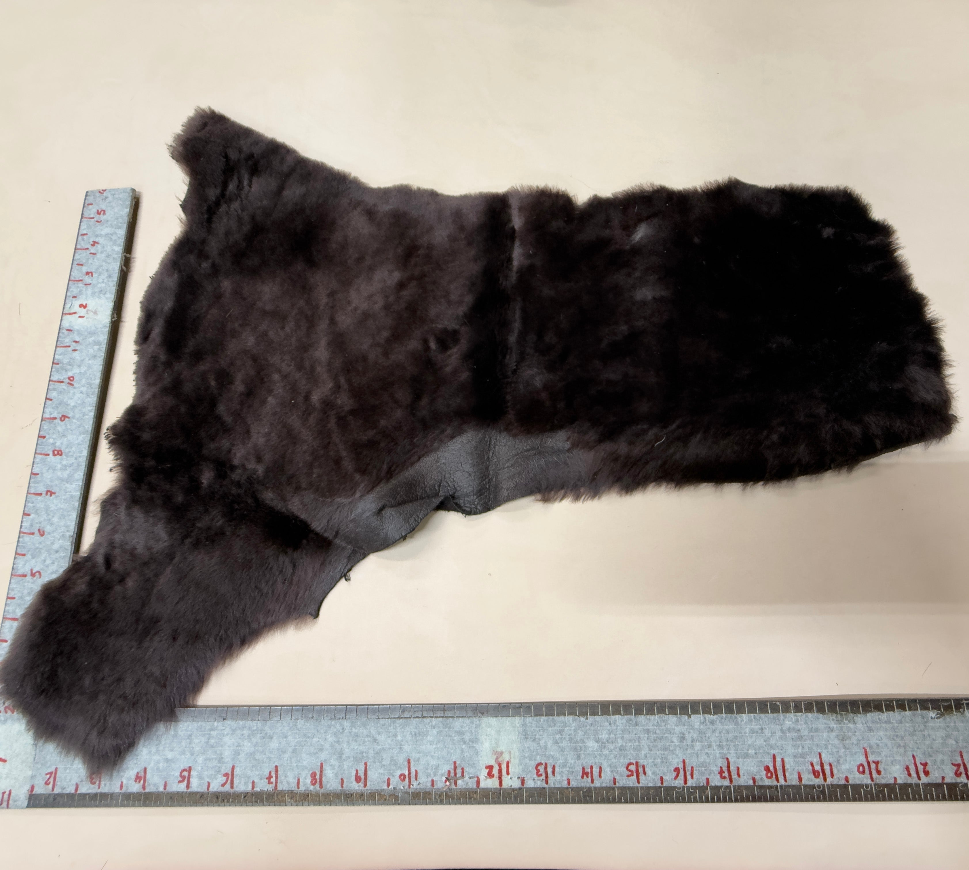 Small Livestock Fur Scrap Bundle - Mixed Colors (Lamb & Goat) Box No 2