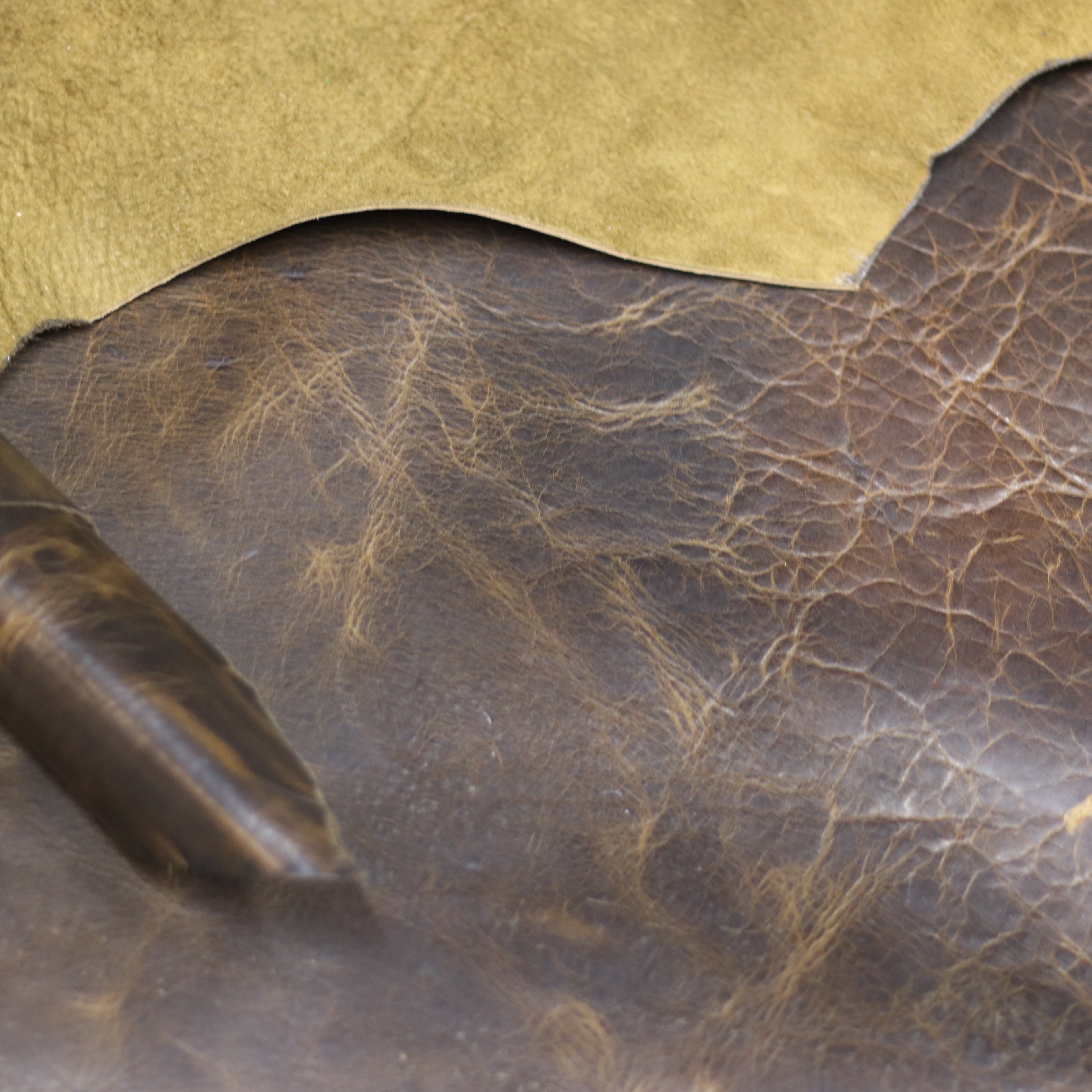 4/5oz. American Bison Sioux Chrome-Tanned Upholstery Leather by Sepici