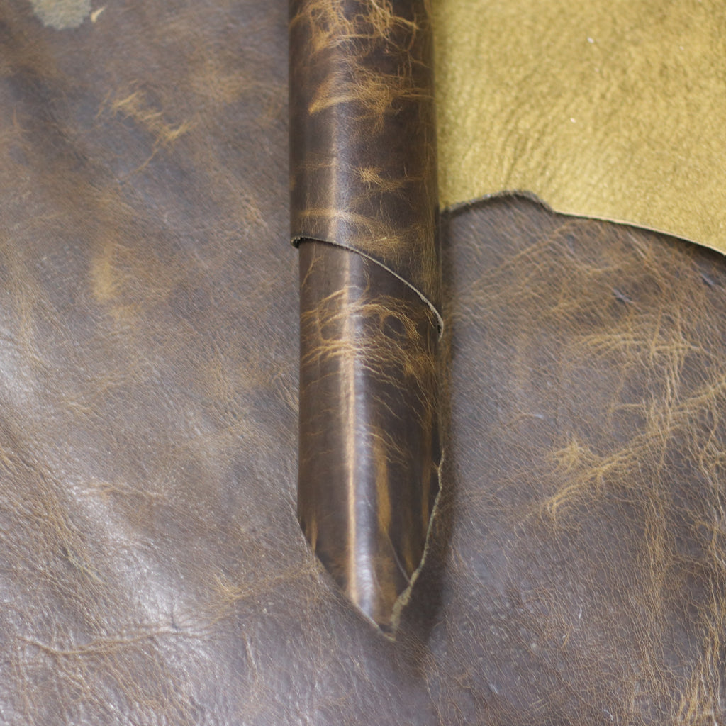 4/5oz. American Bison Sioux Chrome-Tanned Upholstery Leather by Sepici