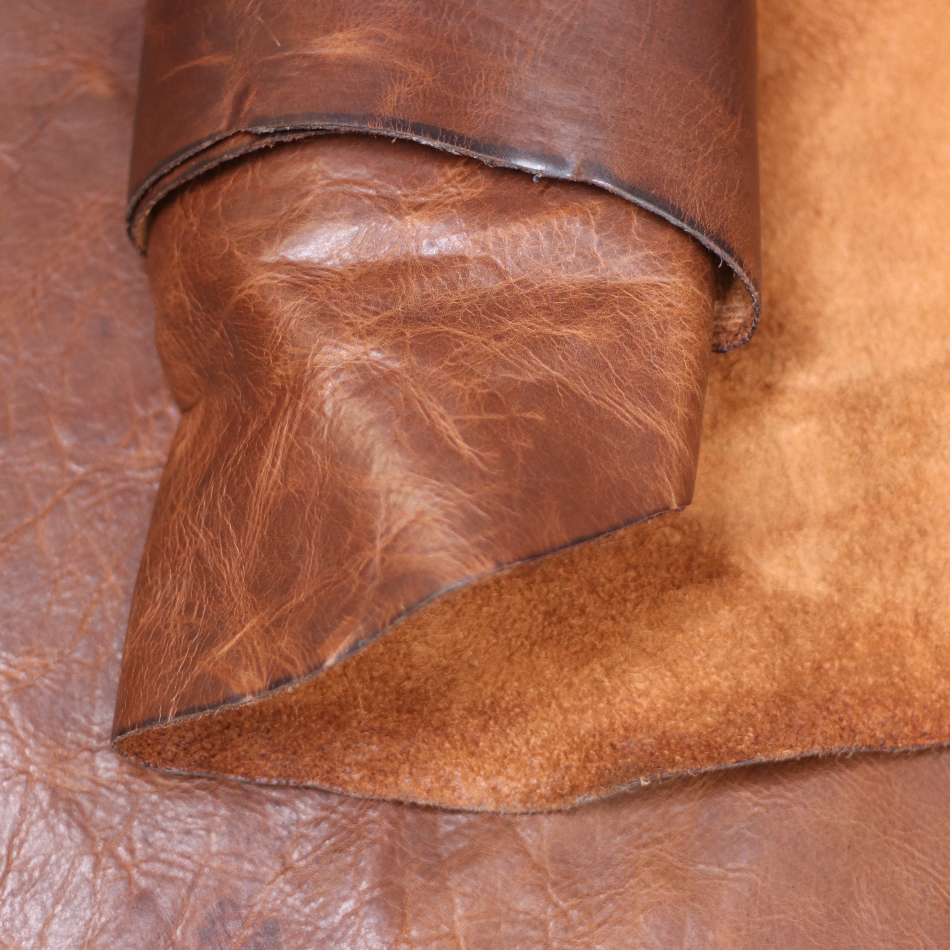 4/5oz. American Bison Sioux Chrome-Tanned Upholstery Leather by Sepici