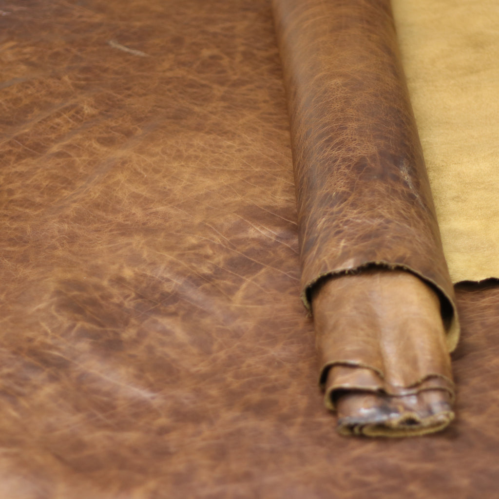 4/5oz. American Bison Sioux Chrome-Tanned Upholstery Leather by Sepici