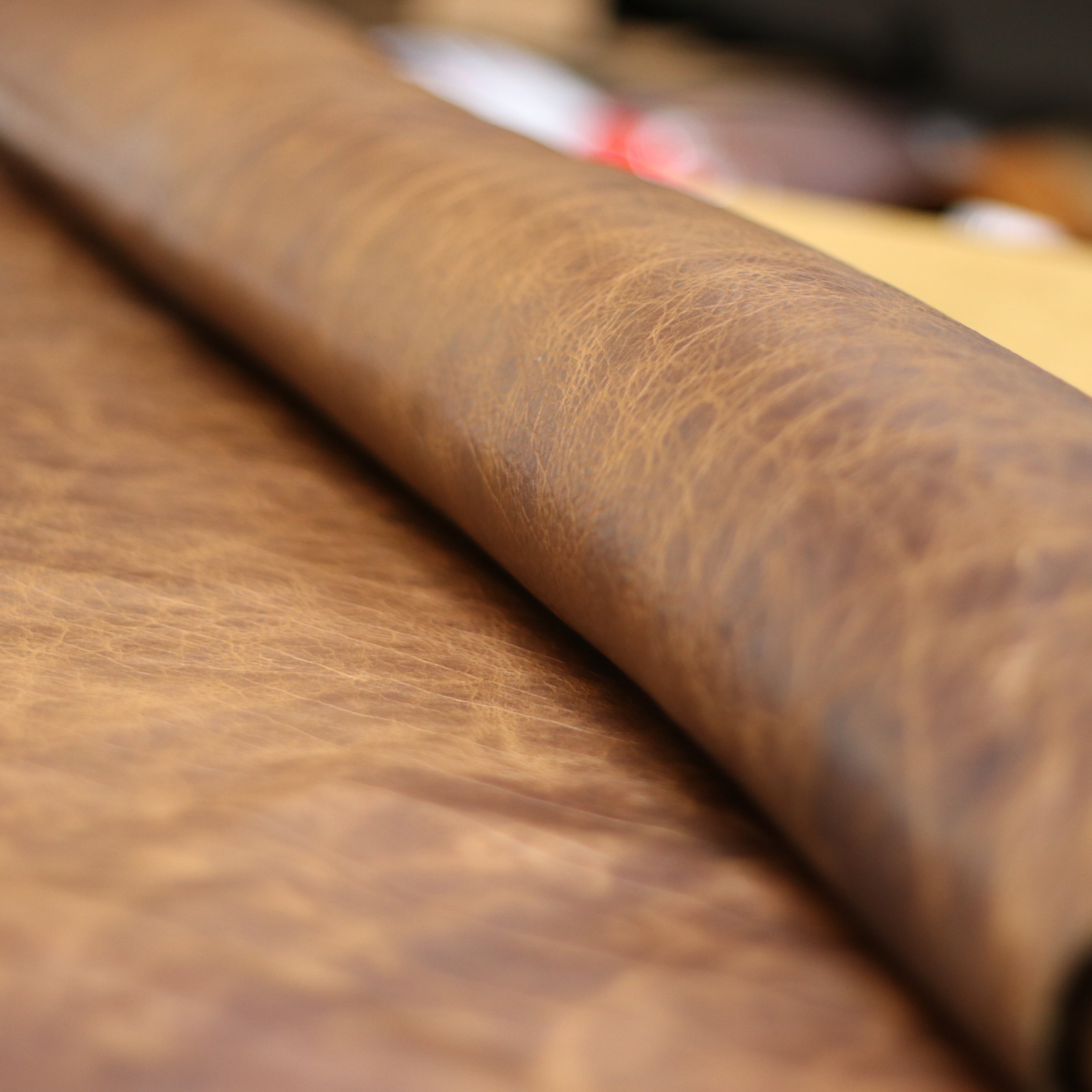 4/5oz. American Bison Sioux Chrome-Tanned Upholstery Leather by Sepici