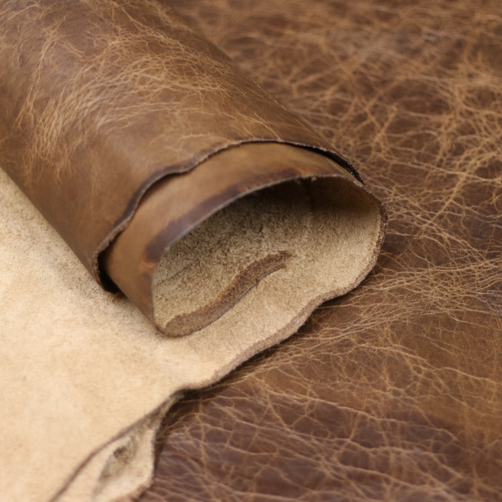 4/5oz. American Bison Sioux Chrome-Tanned Upholstery Leather by Sepici