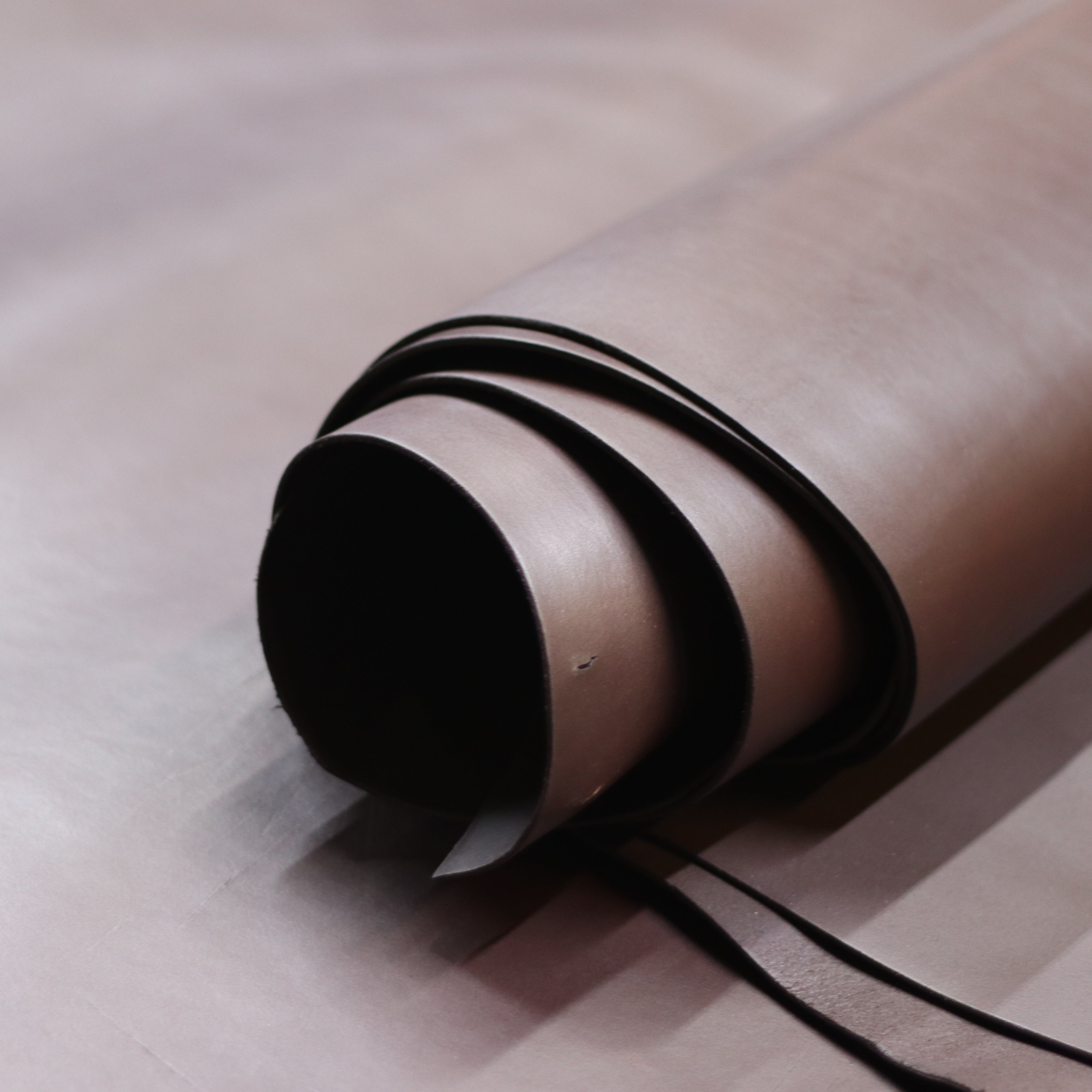 5/6oz. Bridle, Economy Series, Chocolate Color, Vegetable-Tanned Leather by Sepici