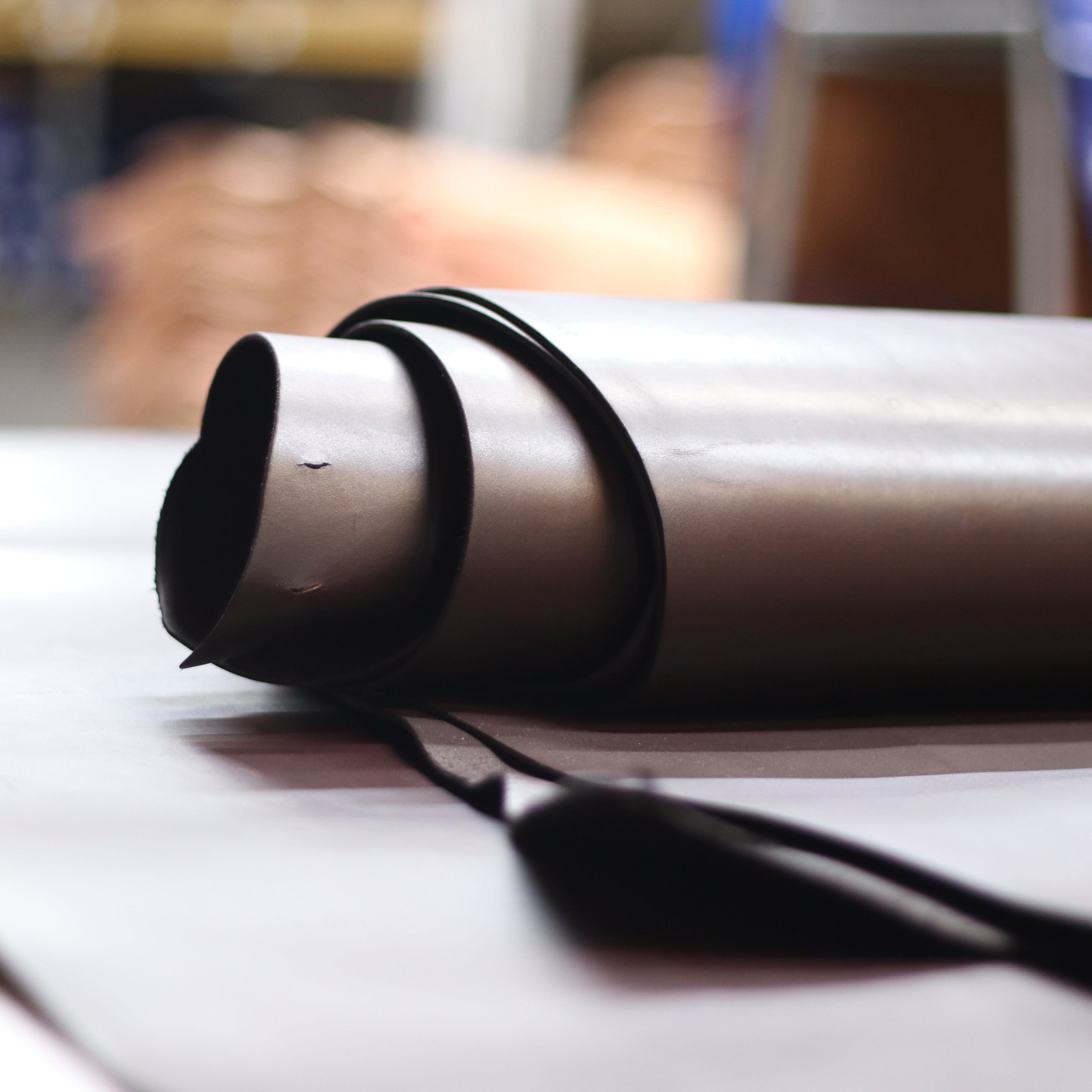 5/6oz. Bridle, Economy Series, Chocolate Color, Vegetable-Tanned Leather by Sepici