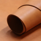 8/9oz. English Bridle Leather Pieces, Russet Color, Pasted Back, Vegetable Tanned Leather by Wickett &amp; Craig.