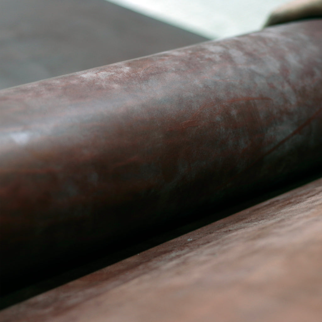 ⚡Big Sale⚡ 8/10oz. Harness Oiled & Waxed Leather, Red Brown, Single Back, by Wickett & Craig