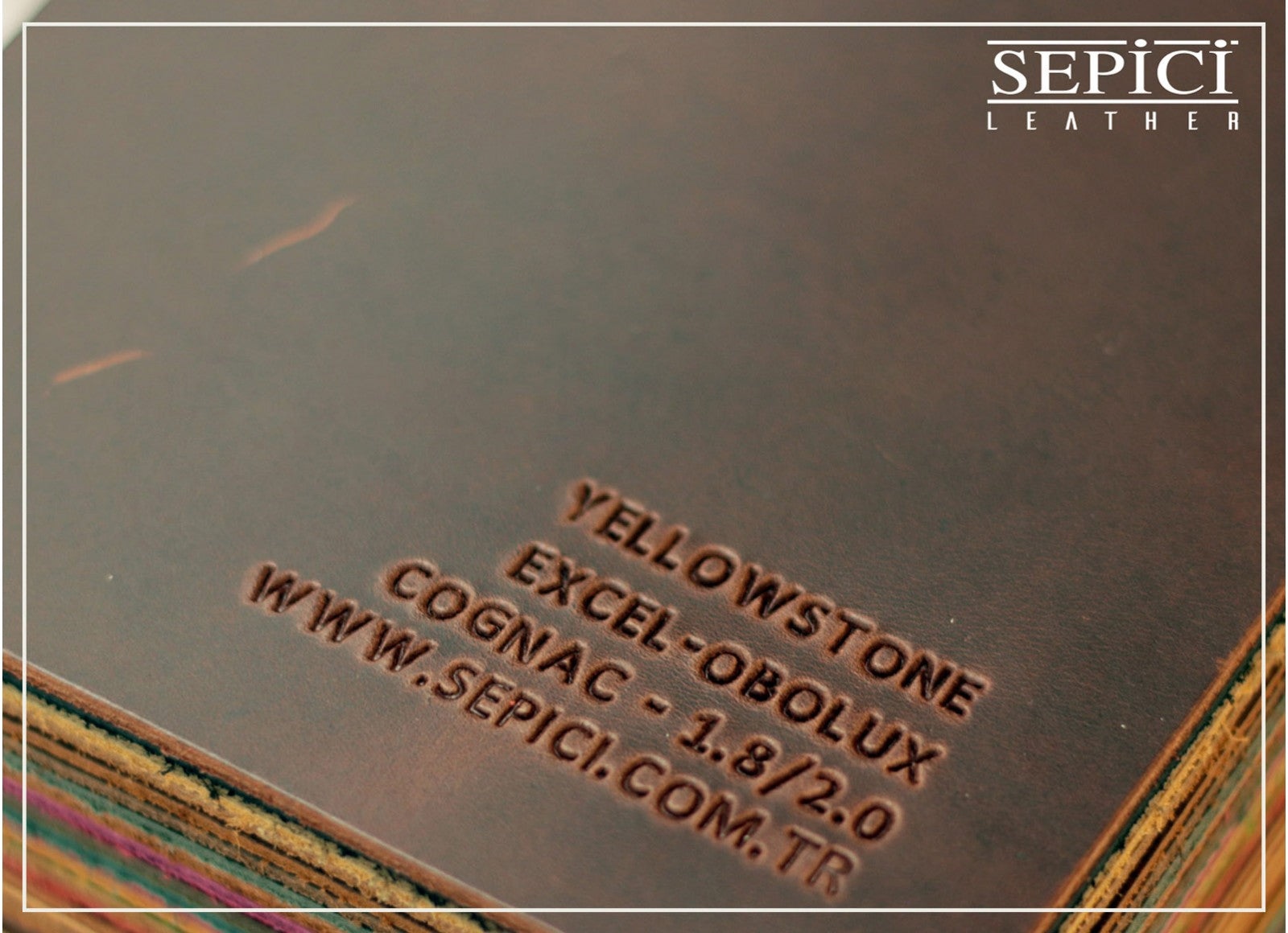 4/5oz. Yellowstone Excel Obolux Hydro Leather, Chrome Tanned, Western Collection by Sepici