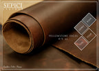 4/5oz. Yellowstone Excel Obolux Hydro Leather, Chrome Tanned, Western Collection by Sepici