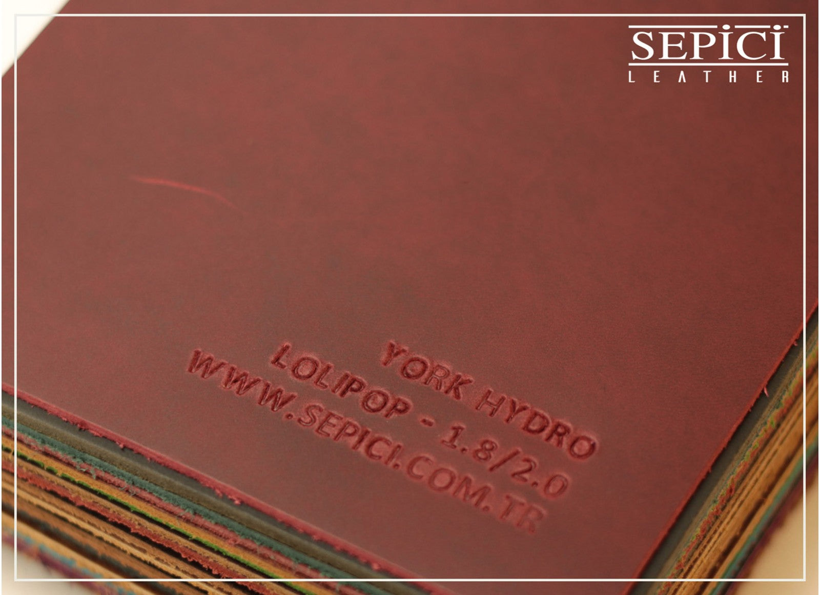 4/5oz. York Hydro Leather, Chrome Tanned, Western Collection by Sepici