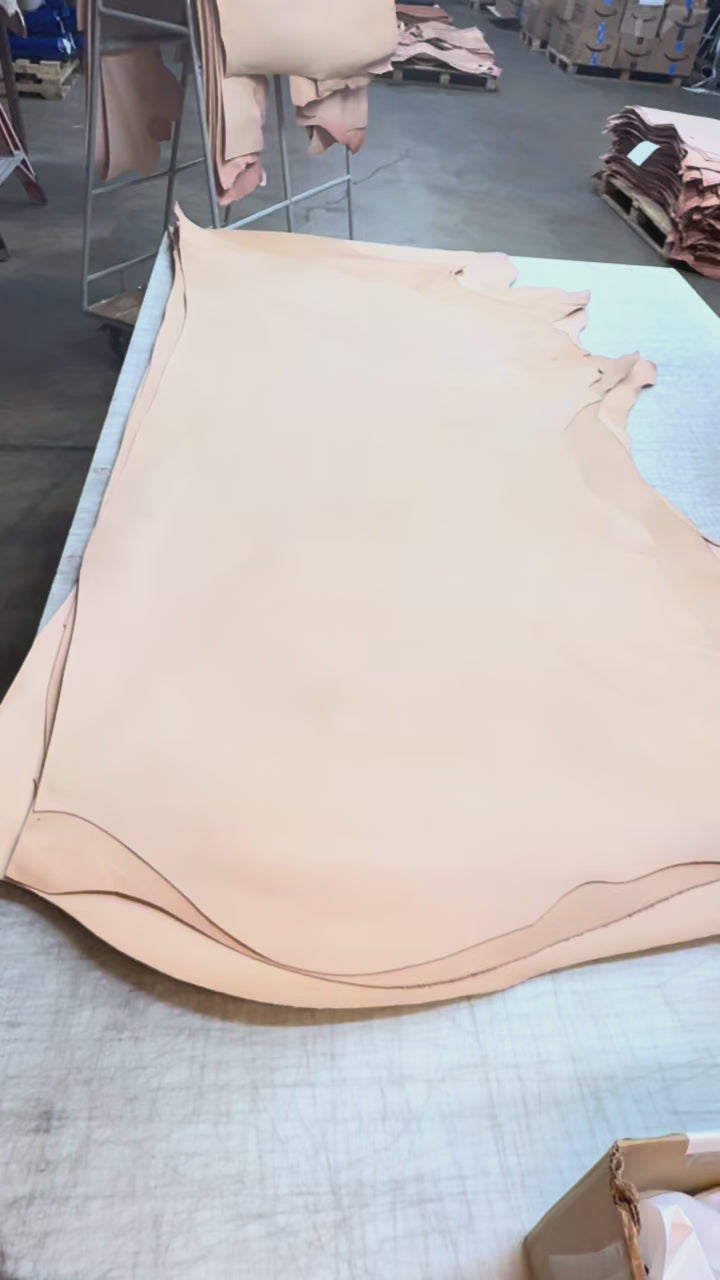 2/3oz Good Grade Side Veg-Tan Natural Leather – Shock Sale | $4.50