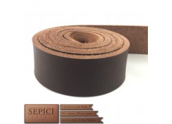 9/10 oz. Natural Belt Strips/Straps/Blanks by Sepici Leather