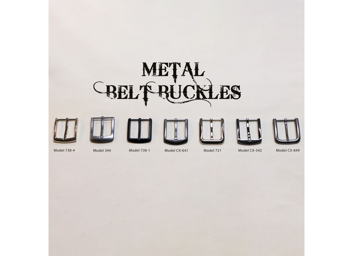 Belt Buckles for Casual Belts 1-1/2" (38 mm)